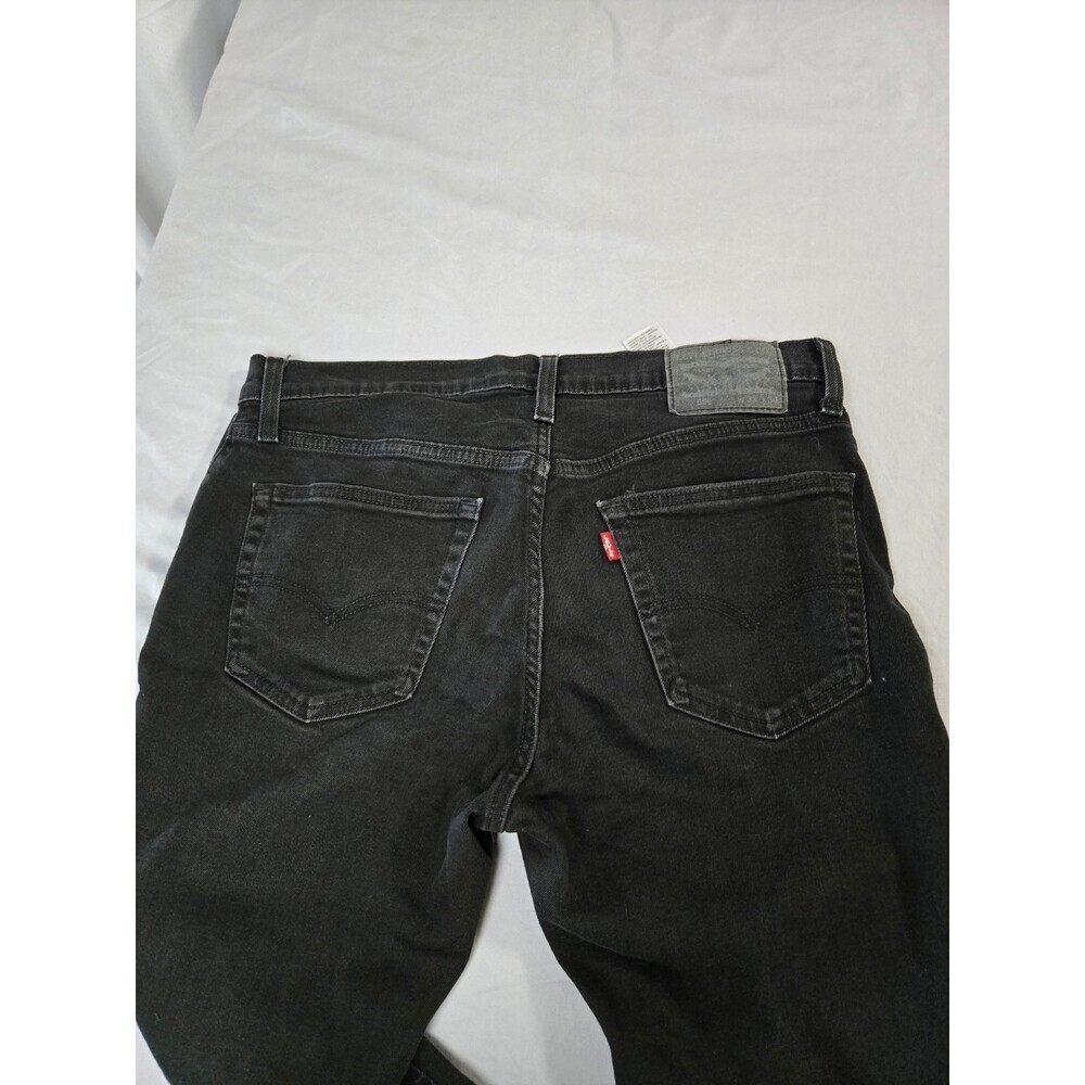Levi's 550 Men's Relaxed Fit Straight Black Jeans Red Tab - Picture 4 of 4